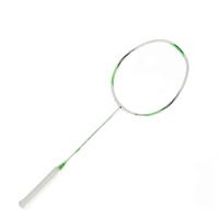 Raquette de badminton en fibre de carbone de haute qualité avec volant en graphite-fibre de 35 lb, OEM ODM, orientée vers l'offensif, fabriquée en Chine