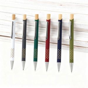 Eco-friendly Bamboo Promotional Metal Ballpoint <b>Pen</b> with logo Luxury Signature <b>Pen</b> Custom <b>Pen</b> Suitable for Corporate Event Gifts - Product Image 3