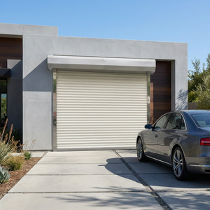 <span class=keywords><strong>Porte</strong></span> de <span class=keywords><strong>garage</strong></span> en aluminium imperméable de haute qualité, résistante à la corrosion, portes de <span class=keywords><strong>garage</strong></span> automatiques à enroulement pour les maisons - Product Image 1