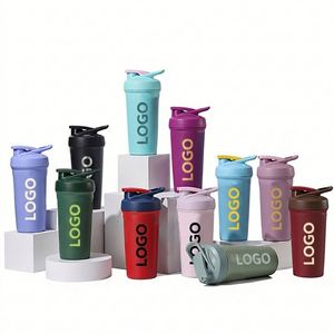 Bouteille shaker isotherme à double paroi en acier inoxydable 304 de 24 oz, performance thermique de 12 à 24 heures, personnalisable pour les protéines et la salle de sport - Product Image 1