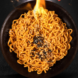 Fideos Instantáneos Coreanos Hechos a Mano en Bolsa, Fideos de Trigo Duro con 12 Meses de Vida Útil, Certificación HACCP - Product Image 5