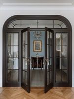 Ventanas y Puertas Francesas de Aluminio, Puertas Francesas Arqueadas