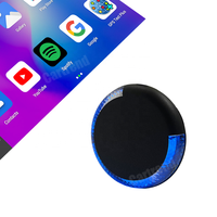 Auto HD MI Video adapter YouTube Netflix Streaming TV-Box Umgebungs licht LED Wireless Android Auto Dongle für OEM Wired CarPlay