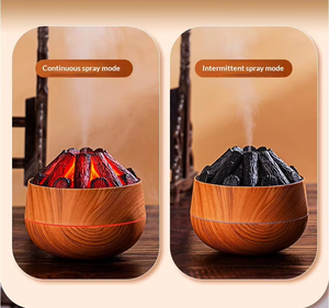 Volcano Humidifier Flame Humidifier Volcano Flame Aroma <strong>Diffuser</strong> Household Essential <strong>Oil</strong> Humidifier Portable <strong>Mini</strong> Humidifier - Product Image 4