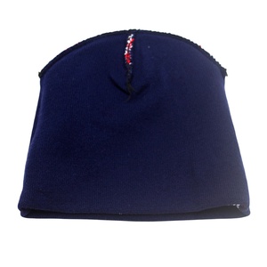 Unisex Cuffed Thick <b>Knitted</b> Beanie with Custom Logo Bows & Camouflage <b>Pattern</b>-Summer Beach & Business Hat - Product Image 3