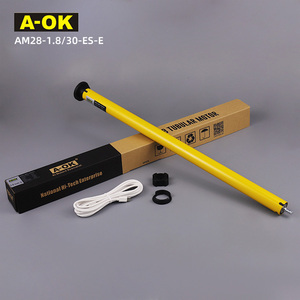 <span class=keywords><strong>Moteur</strong></span> tubulaire rechargeable <span class=keywords><strong>AOK</strong></span> AM28-ES-E 1,8 Nm pour stores et volets roulants motorisés à télécommande, batterie lithium 28 mm - Product Image 1