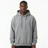 Sweat-shirts à capuche Premium surdimensionnés et courts, coupe ample, avec logo imprimé, poignets côtelés, design personnalisé OEM ODM