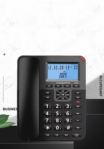 Haute qualité filaire bureau maison multifonctionnel un téléphone avec identification de l'appelant ensemble téléphonique <span class=keywords><strong>fixe</strong></span> <span class=keywords><strong>pour</strong></span> le bureau - Product Image 3