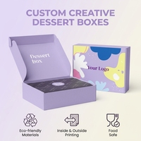 Boîtes d'emballage personnalisées pliables et portables pour gâteaux de mariage, pizzas et tartes aux œufs, avec fenêtre, design minimaliste haut de gamme