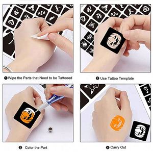 24-<b>Color</b> Professional Party Face Painting Kit High Quality Water Activated Tattoo Body Set for Body Makeup Halloween Canvas - Product Image 3