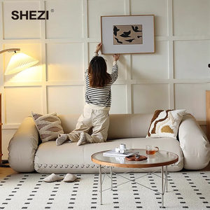 SHEZI personalizzare mobili per la casa <span class=keywords><strong>Giovannetti</strong></span> divano letto letto moderno estensibile reclinabile divano letto in pelle divano - Product Image 4