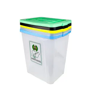 सस्ते 55 लीटर मतदान बॉक्स प्लास्टिक चुनाव मतदान बॉक्स के साथ ताला