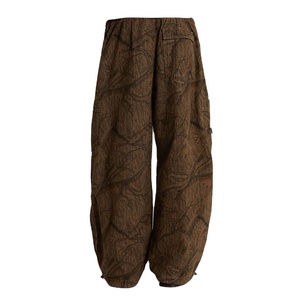 Custom Camouflage Cargo <strong>Pants</strong> Nylon Utility Print Windbreaker <strong>Forest</strong> Camo Parachute <strong>Pants</strong> - Product Image 4