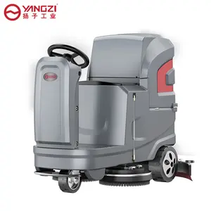 Battery Powered Concrete Floor Scrubber Floor Cleaning And Polishing Machine