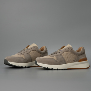 Zapatos Yungan Forrest Gump con plataforma, zapatos Retro de alta gama, capa superior de cuero genuino, zapatos deportivos transpirables de piel de vaca, zapatos de tendencia para hombre - Product Image 4
