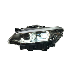 Faros Delanteros LED SJC Auto para <span class=keywords><strong>BMW</strong></span> <span class=keywords><strong>Serie</strong></span> 2 F22 2014-2021, Luces Traseras Amarillas y Blancas, Interruptor DRL, Luces de Circulación Diurna de Doble Color - Product Image 2