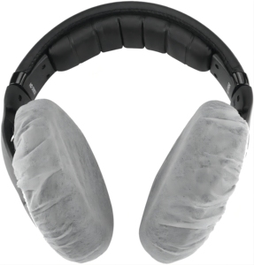 Vente en gros en usine 12cm 10cm couvre-<span class=keywords><strong>casque</strong></span> jetable couvre-oreille non tissé forme ronde capuchon non tissé - Product Image 3