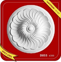 Panneau de lampe 3D en plastique, fibre de verre, moules de panneau de lampe populaire, motifs de fleurs