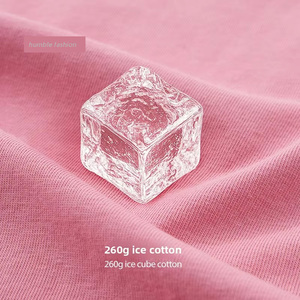 Love Is Good Brand Letter Beaded 260G Camiseta de algodón Marca de moda Loose Casual Style Pareja Camiseta de manga corta Goodbrand - Product Image 4