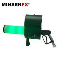 MINSENFX DMX RGB Hand Shooter LED CO2 Confetti Jet Gun pour DJ Bar Party Disco Discothèque
