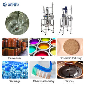 10l 20l 30l 50l 100l condenser <span class=keywords><strong>200l</strong></span> 300l paslanmaz çelik reaktör kondenser ile yüksek basınçlı kimyasal karıştırılmış reaktör tankı - Product Image 5