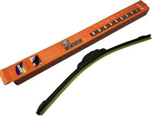 Balais d'essuie-glace universels ZEDA 16 pouces sans cadre de type U - Caoutchouc naturel silencieux, installation facile, toutes saisons, Defender Sportage - Product Image 1