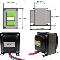 Transformateurs audio 600 ohms, transformateur EI86 en cuivre pur 0/4/8/16Ω, amplificateur à tube à vide EL34 KT88 OEM