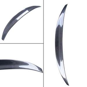 DGRCCS B9 B9.5 Sedan Style Carbon Fiber Polished Rear Spoiler 2017-2025 Tape Installation - Product Image 2