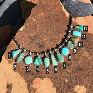 ทำด้วยมือเยลเทอร์คอยส์สร้อยคอจี้สำหรับผู้หญิง - Product Image 1