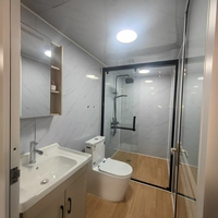 Serre de transport en acier préfabriquée, pliable et extensible, de 20 et 40 pieds, prête à l'emploi, moderne, étanche, pour usage résidentiel, chambre, hôtel