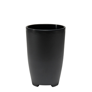 Yicai-<span class=keywords><strong>maceta</strong></span> de plástico para decoración de escritorio, moderna, redonda, ligera, de <span class=keywords><strong>pie</strong></span> alto, suave - Product Image 3