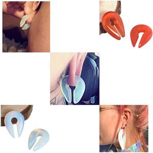 شمعات ثقل الأذن من الأكريليك, شمعات ثقل أنفاق الأذن من الأكريليك من 2 جم إلى 00 جم - Product Image 5