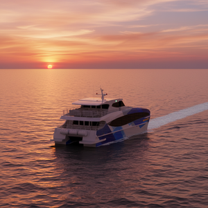 Nuevo Catamarán de Aluminio Grandsea con Motor Diésel Fuera de Borda para 100 Pasajeros en Venta, Transporte de Alta Velocidad - Product Image 4