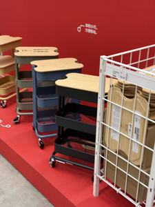 Carritos de Supermercado Ivanic WG-ST11 60L, Carrito de Compras de Acero Estilo Americano, Acabado Galvanizado, Ruedas de 5 Pulgadas, Personalizado - Product Image 4