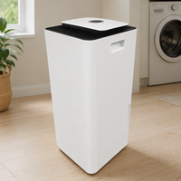 Déshumidificateur d'air professionnel 20L/jour avec écran tactile de contrôle et compresseur R290