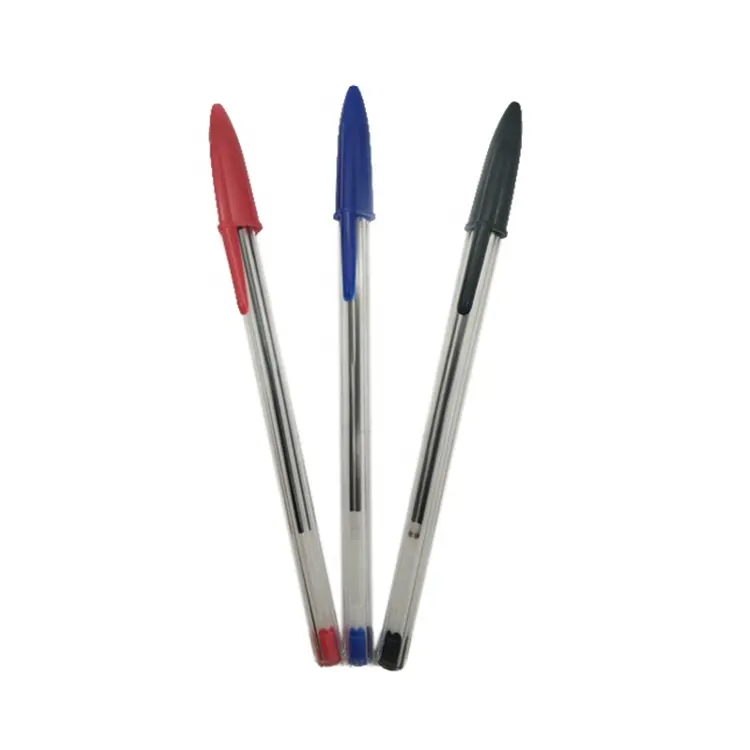 STASUN الكلاسيكية الأساسية البسيطة البلاستيك رخيصة قلم بسن بلية للمدرسة والمكتب