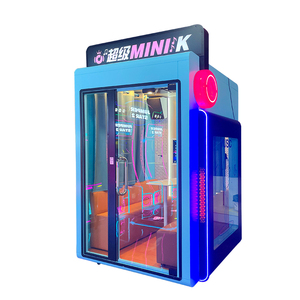 Shopping Mall Unattended Self Service Mobile Mini Self-service KTV Practice Room Amusement Park <strong>Karao</strong> Booth Soundproof Room - Product Image 3