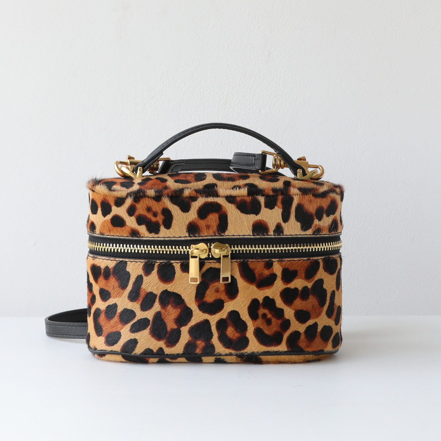 Crine di cavallo con stampa leopardata