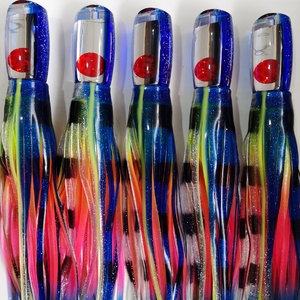 Agua salada curricán de gran tamaño teñido de color superior SCOOP cabeza de resina Offshore Big Game Señuelos de Pesca - Product Image 2