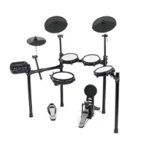 Midi USB kontrolü popüler profesyonel 8 parça elektrikli davul Set ODM/DEM 225 ses elektrikli davul bateri seti