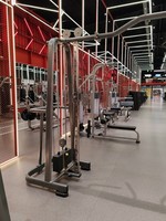 Équipement de musculation MND Gym : Appareil de musculation pectorale et d'épaules à double poulie, machine d'entraînement fonctionnel avec garantie