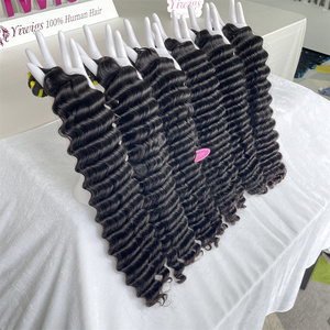 Yiwigs bán buôn sâu sóng tóc bó Nhà cung cấp <span class=keywords><strong>Remy</strong></span> tóc dệt mở rộng Việt siêu đôi rút ra tóc con người - Product Image 3