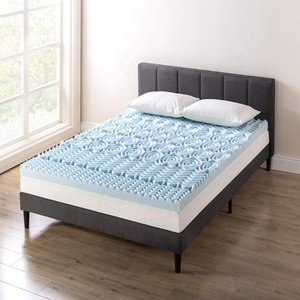 <span class=keywords><strong>Surmatelas</strong></span> en mousse à mémoire de forme pour usage domestique européen de <span class=keywords><strong>4</strong></span> <span class=keywords><strong>cm</strong></span> d'épaisseur avec 5 zones et infusion de gel - Product Image 3