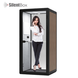 Cabina Telefónica de Oficina, Cabina Telefónica Individual Pequeña para Interiores, Cabina de Conversación Privada - Product Image 2
