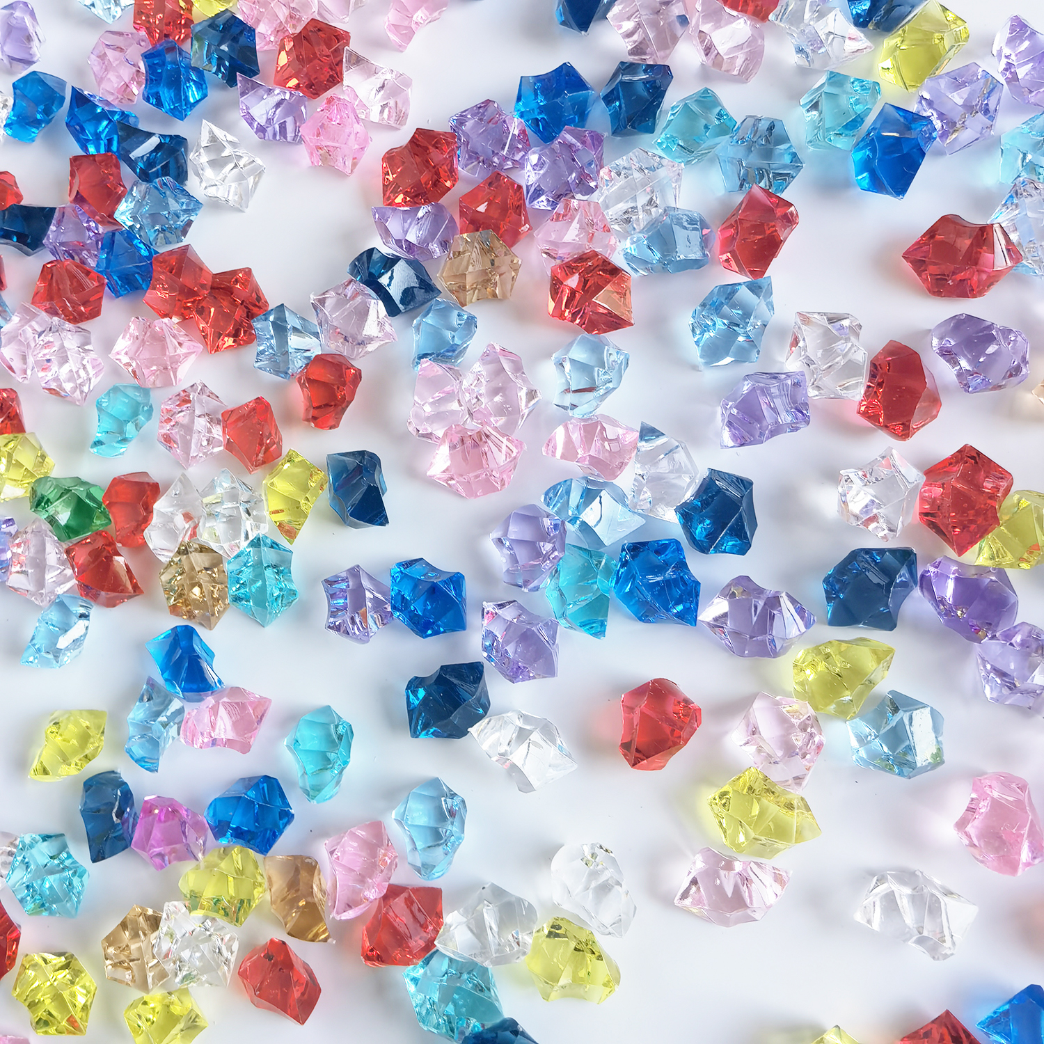 Simply Creative 3mm Plastic Gems - Rainbow Colors For Crafts, Card Making, And Embellishments - View #7