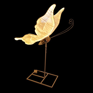 GJ-WL002-1 Wholesale Warm <b>Light</b> Electric Opening and Closing Road Lead <b>Lights</b> <b>butterfly</b> <b>Light</b> for Wedding Hotel Decor - Product Image 1