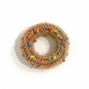 Vendita calda di tendenza Vintage fascia per capelli accessori per bambini in resina colorata in pizzo e raso all'ingrosso - Product Image 2