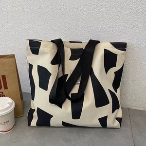 Cotton Canvas Tote <strong>Bag</strong> with Webbing Handle Beach <strong>Bag</strong> for Women - Product Image 5