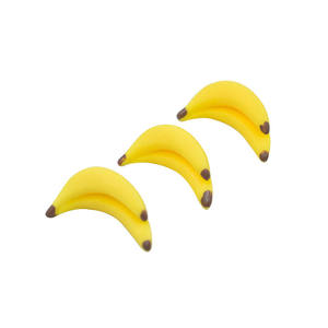 Cabochons en résine artisanaux, style tendance, mignons, motifs fruits variés (banane), pour la création de bonbons et de confiseries - Product Image 1