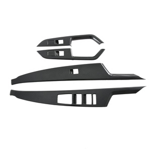 WZXD Prix d'usine Nouvelle Arrivée Accessoires Intérieurs Cache-interrupteur de lève-vitre électrique en carbone pour Niro 2023 - Product Image 1